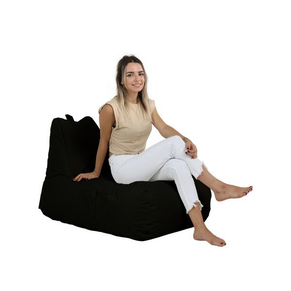 Melns sēžammaiss Trendy – Floriane Garden-image-1