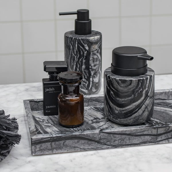 Melns marmora ziepju dozators 0.2 l Marble – Mette Ditmer Denmark-image-3