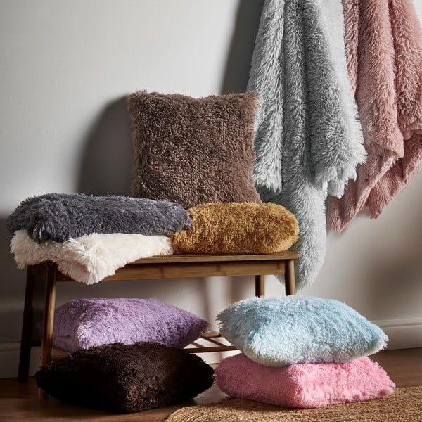 Mikroplīša dekoratīvais spilvens 45x45 cm Cuddly – Catherine Lansfield-image-3