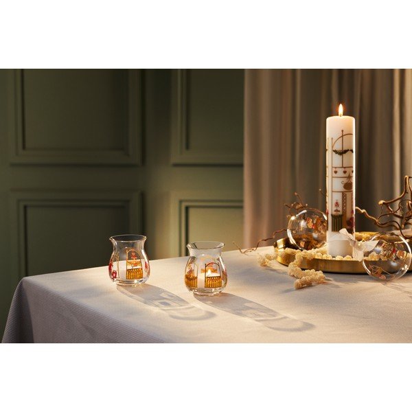 Svece ar Ziemassvētku motīvu degšanas laiks 56 h Holmegaard Christmas – Holmegaard-image-1