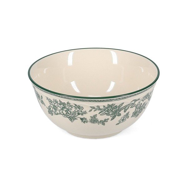 Zaļa/ziloņkaula krāsas porcelāna bļodiņa Cyril – S|P Collection