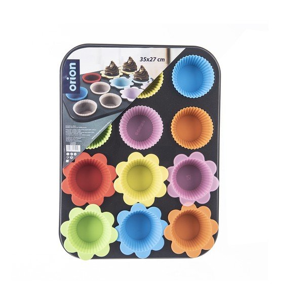 Metāla cepšanas forma mafiniem 27x35 cm – Orion-image-1