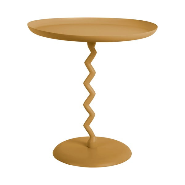 Metāla apaļš sānu galdiņš ø 40 cm Zig Zag – Leitmotiv