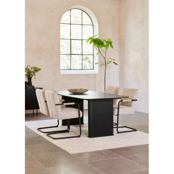 Bēšs pusdienu krēsls Trout – Unique Furniture-image-2