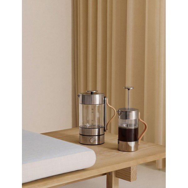 Sudraba krāsas stikla elektriskā tējkanna 1,2 l Emma – Stelton-image-3