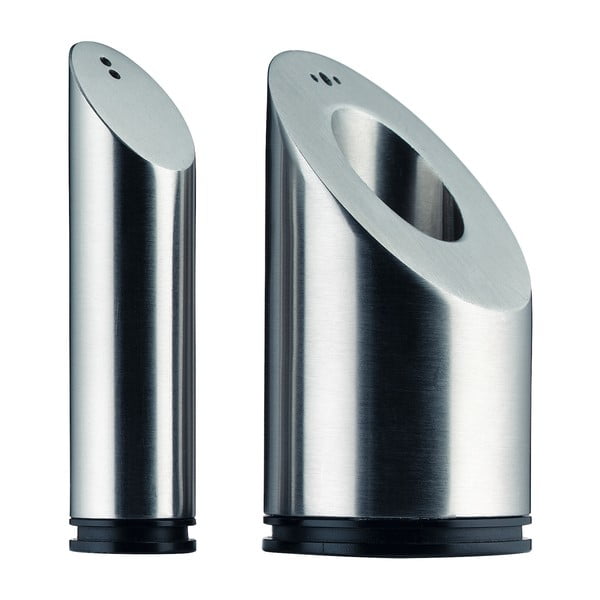 Sāls un piparu trauku komplekts no nerūsējošā tērauda WMF Cromargan® Basic-image-3