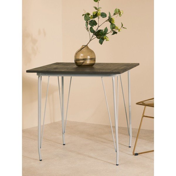 Gobas masīvkoka ēdamgalds ø 80 cm District – Premier Housewares-image-3