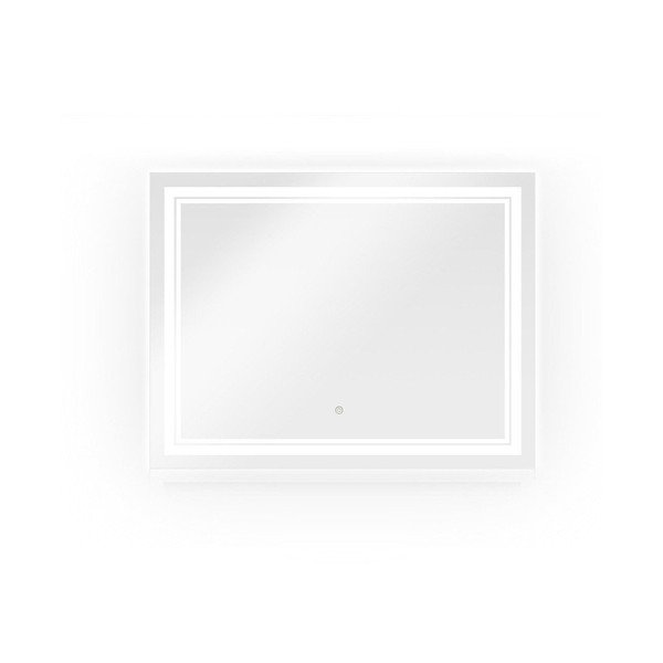 Sienas spogulis ar gaismu 90x70 cm Zenith – Bonami Essentials