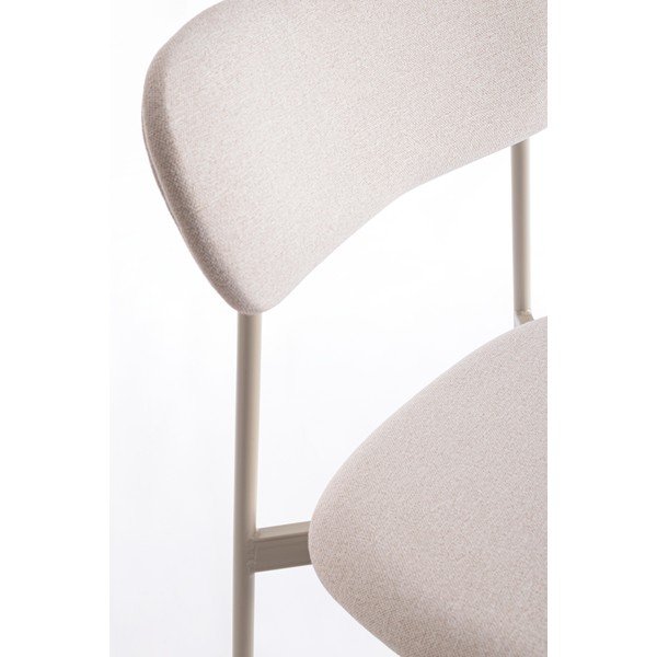 Pelēkbrūns polsterēts pusdienu krēsls Inka – Yes Everyday-image-1