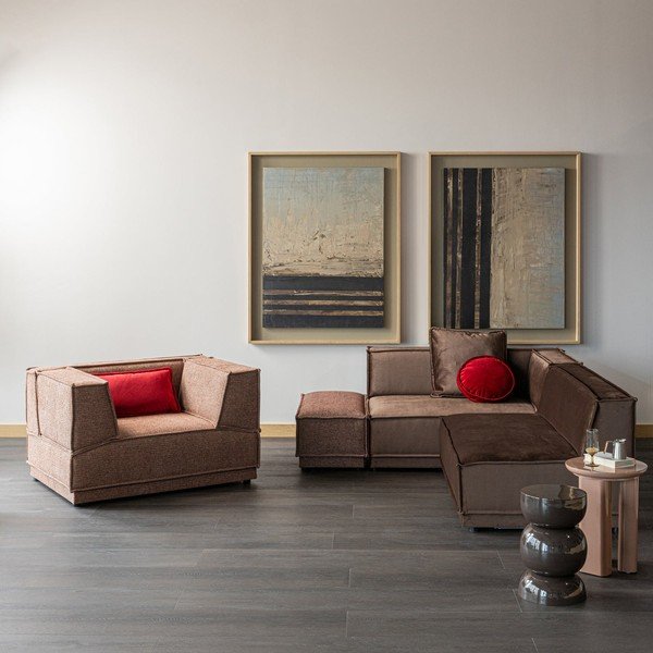 Spīdīgs apaļš sānu galdiņš ø 40 cm Orivo – WOOOD-image-4