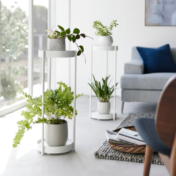 Metāla puķu podu statīvs (augstums 70 cm) Tower – YAMAZAKI-image-1