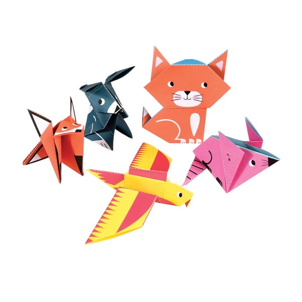 Papīra puzle Animals Origami – Rex London