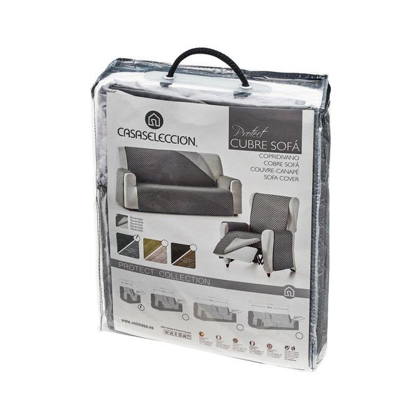 Pelēks aizsargājošs pārvalks atpūtas krēslam 55 cm Protect – Casa Selección-image-3