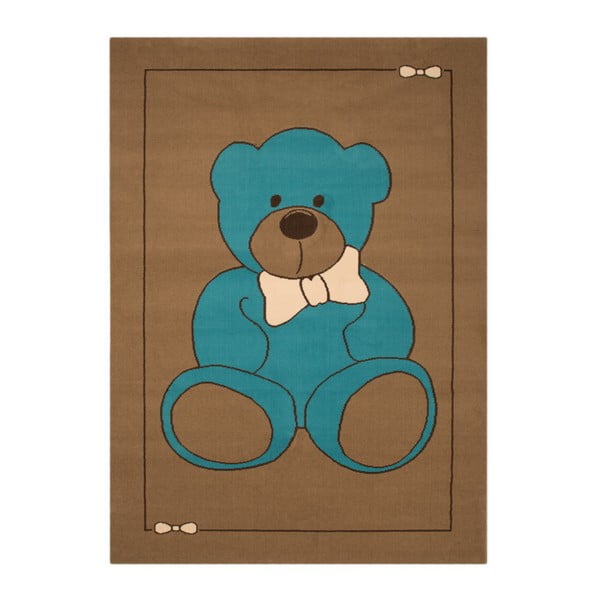 Bērnu brūns paklājs Zala Living Teddy, 140 x 200 cm