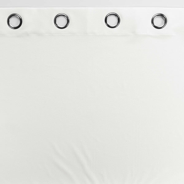 Balts samta aizkars 140x260 cm Velouriane – douceur d'intérieur-image-2