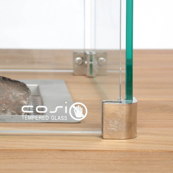 Aizsargstiklu komplekts kamīnam COSI Cosi, 65 x 33 cm-image-3