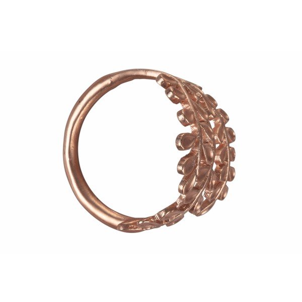4 metāla salvešu gredzenu komplekts Villa d'Este Rose Gold-image-1