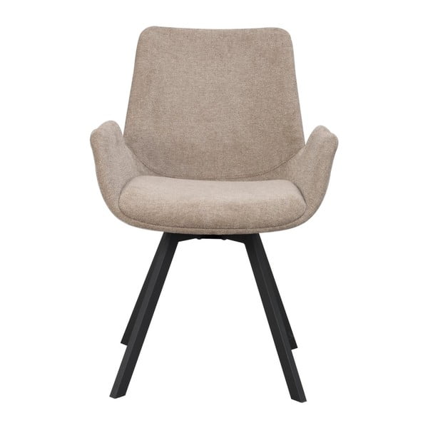 Bēši polsterēti ēdamistabas krēsli (2 gab.) Norwell – Rowico-image-4