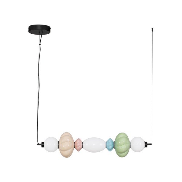 Keramikas LED piekaramā lampa ar regulējamu spilgtumu ar keramikas abažūru/ar stikla abažūru Oneta – Nova Luce