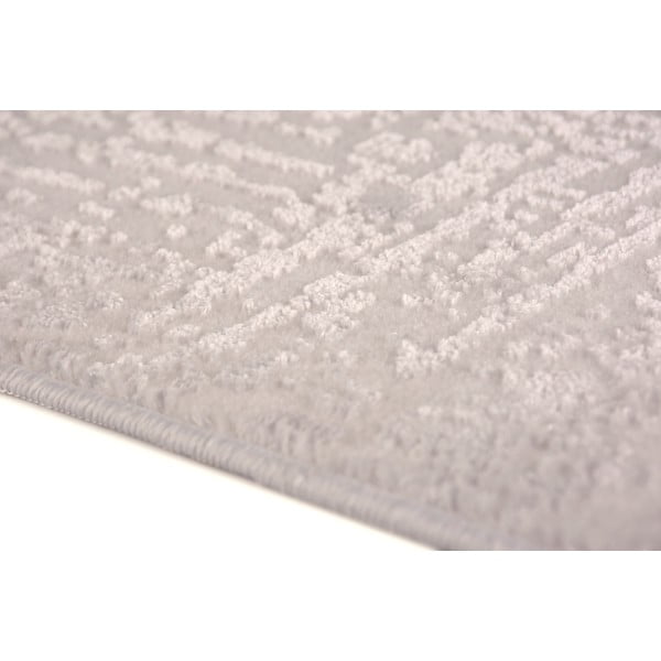 Krēmkrāsas kokvilnas kāpņu paklāji (16 gab.) 25x65 cm Milano Beyaz – Vitaus-image-3