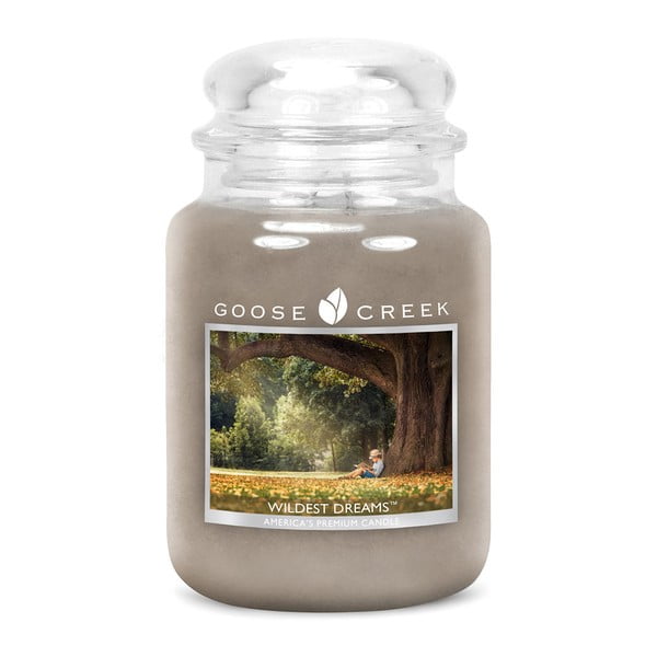 Aromatizēta svece stikla burciņā Goose Creek Wild Dreams, 150 degšanas stundas