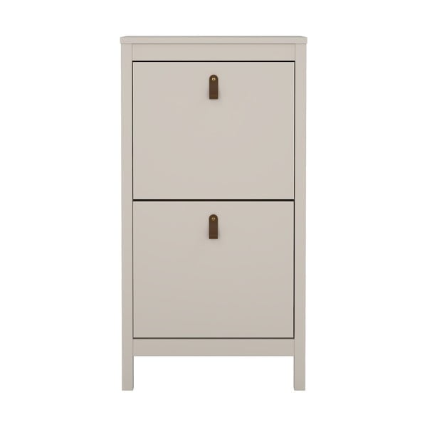 Pelēkbēšs atverams apavu plaukts Madrid – Tvilum