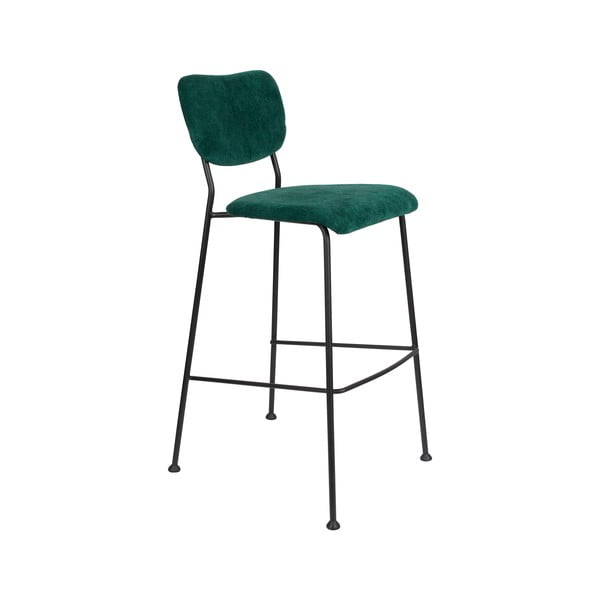Tumši zaļi bāra krēsli (2 gab.) 102 cm Benson – Zuiver