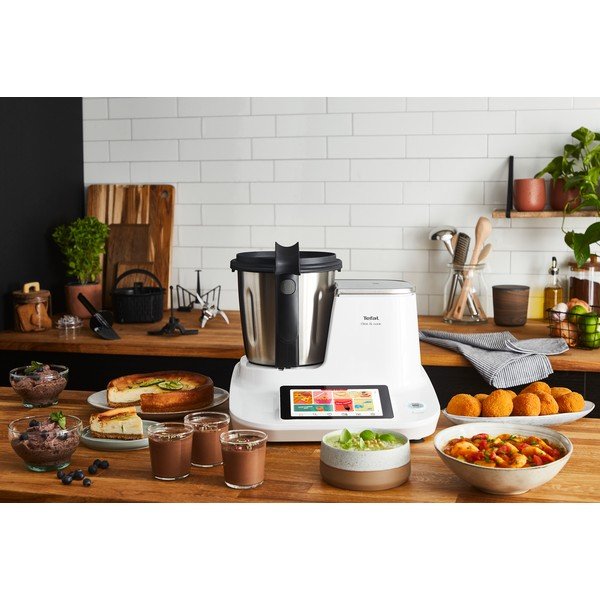 Virtuves kombains baltā/sudraba krāsā Click and Cook – Tefal-image-1