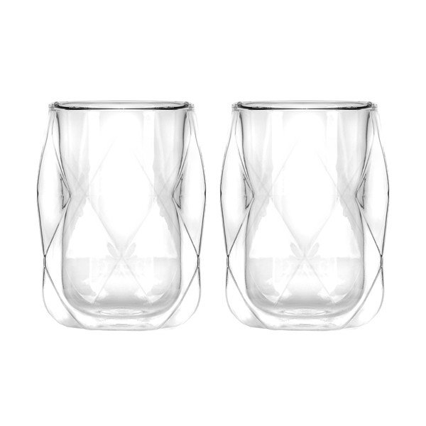 Espreso krūzes ar dubultsienu (2 gab.) 100 ml Geo – Vialli Design-image-2