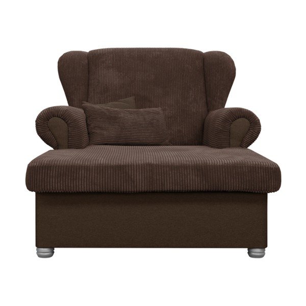 Tumši brūns velveta zvilnis Lord – Ropez-image-1