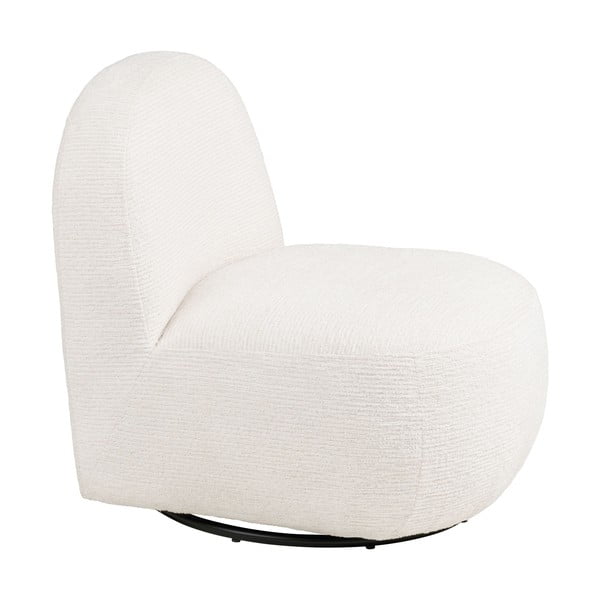 Krēmkrāsas grozāms atpūtas krēsls Milo – House Nordic-image-3