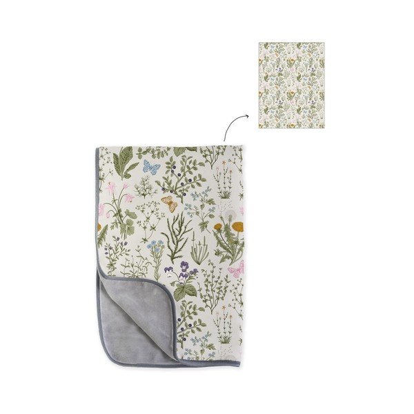 Divpusēja mikrošķiedras sega Surdic Botanicus, 130 x 170 cm-image-1