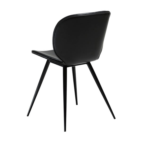 Melns mākslīgās ādas krēsls DAN-FORM Denmark Cloud-image-2