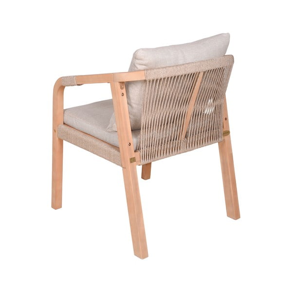 Dabīga toņa masīvkoka dārza krēsli (2 gab.) Bogota – Garden Pleasure-image-3