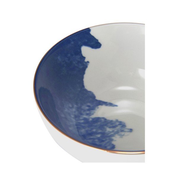 2 zili baltu porcelāna trauku komplekts Westwing Collection Rosie, ø 15 cm-image-2