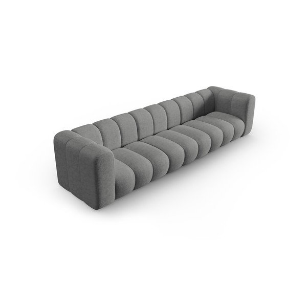 Pelēks dīvāns 318 cm Lupine – Micadoni Home-image-3