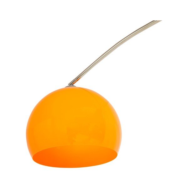 Stāvlampa ar oranžu abažūru un marmora pamatni Kokoon Loft-image-4