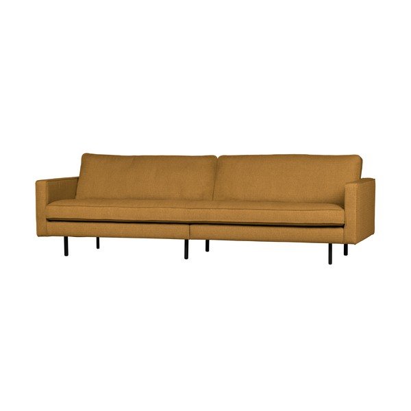 Tumši dzeltens dīvāns BePureHome Rodeo, 277 cm-image-2