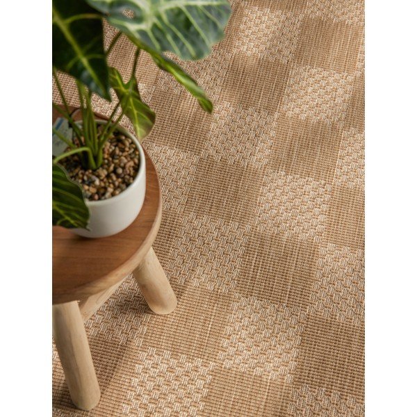 Krēmkrāsas/dabīga toņa iekštelpu un āra celiņa paklājs 80x200 cm Haringey Dorothy – Ted Baker-image-1