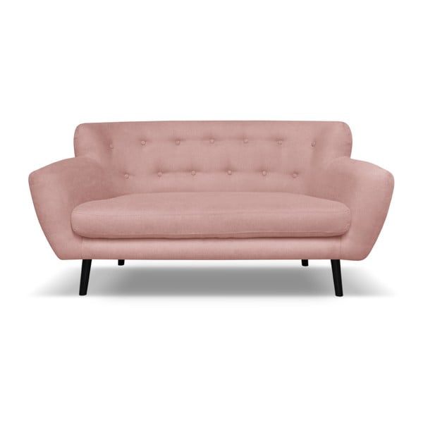 Gaiši rozā dīvāns Cosmopolitan Design Hampstead, 162 cm