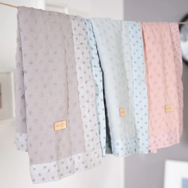 Rozā bērnu sega 80x80 cm Lil Planet – Roba-image-3