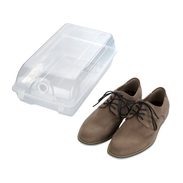Caurspīdīga apavu glabāšanas kaste Wenko Smart, platums 21 cm
