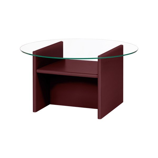 Bordo apaļš žurnālgaldiņš ø 85 cm Tovo – noo.ma
