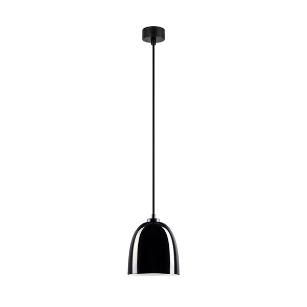 Melna piekaramā lampa Sotto Luce Awa, ⌀ 17 cm