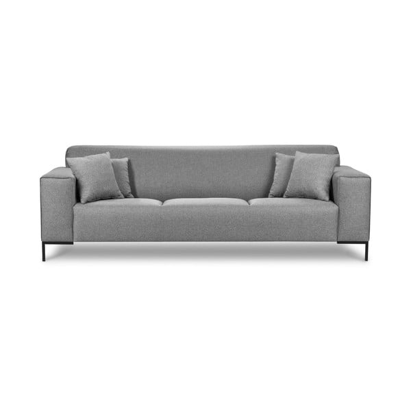 Cosmopolitan Design Seville pelēks dīvāns, 264 cm