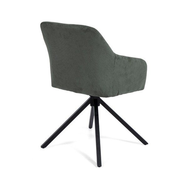 Zaļš polsterēts ēdamistabas krēsls Lunio – Bonami Essentials-image-4