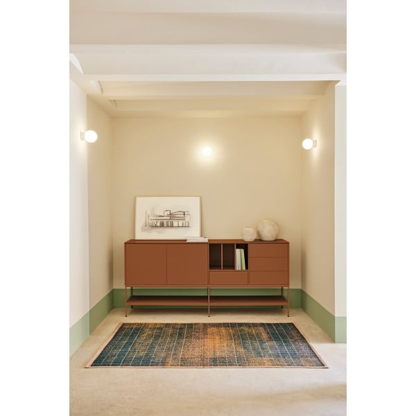 Ķieģeļu sarkana kumode 220x98x45 cm Platt – Teulat-image-1