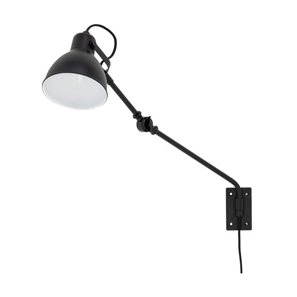 Melna sienas lampa Jili – Bloomingville-image-2