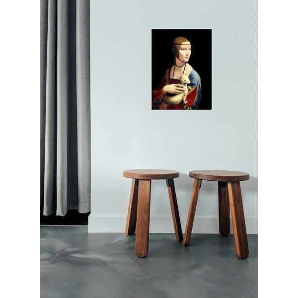 Reproducēta glezna 30x40 cm Lady with an Ermine, Leonardo Da Vinci – Fedkolor-image-1