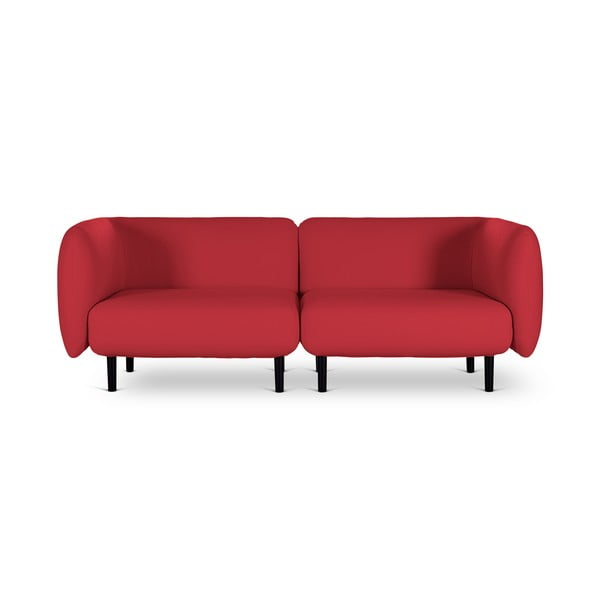 Sarkans dīvāns Softline Elle, 230 cm